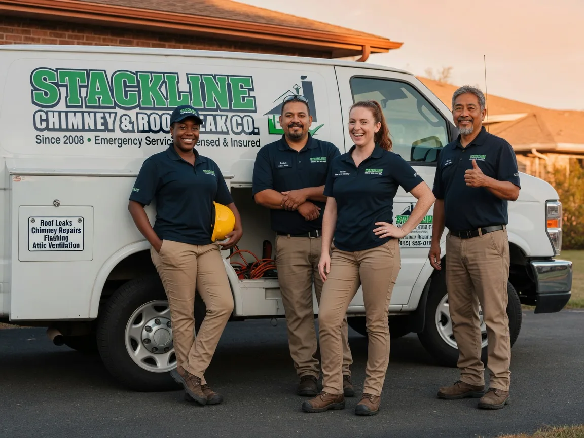 Chimney flashing repair company in Mulberry, KS